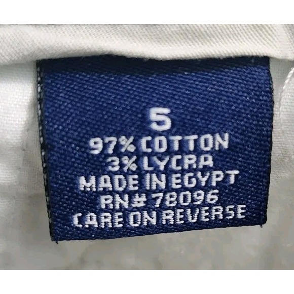 SO Stretch Cropped Pants Khaki Casual Career Women's Size 5 - Picture 4 of 4